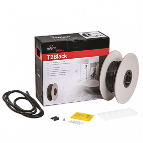 Комплект теплого пола T2Black, 895Вт на основе 73.0-метровой  греющей секции кабеля постоянной мощности ~12Вт/м, без термостата.